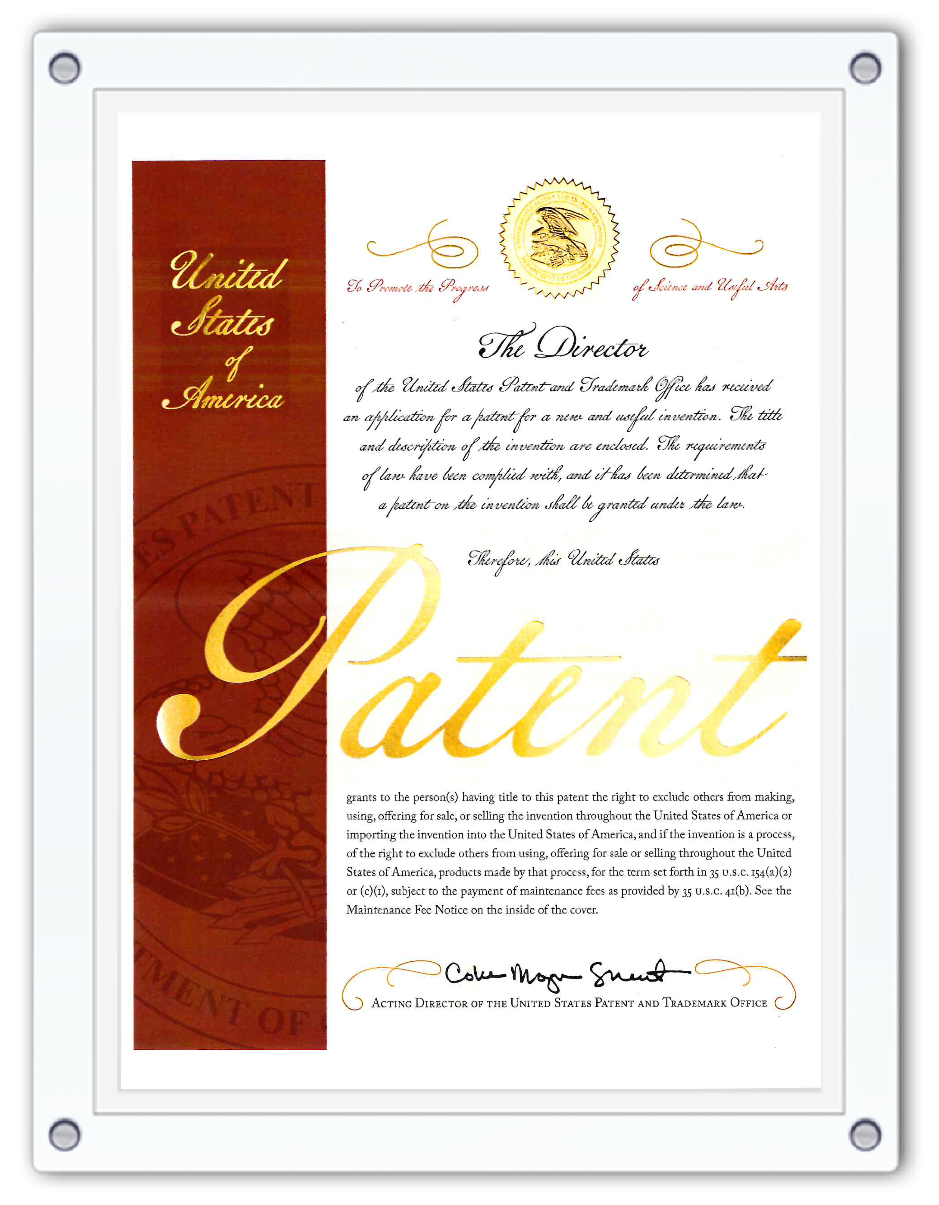 Mid-Mounted Motor Utility Patent (US)
